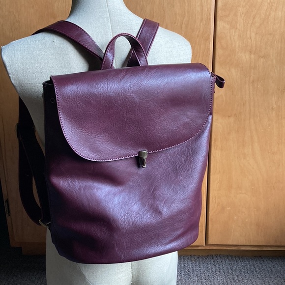 Joy Susan Vegan Leather Collette Backpack - Picture 1 of 11